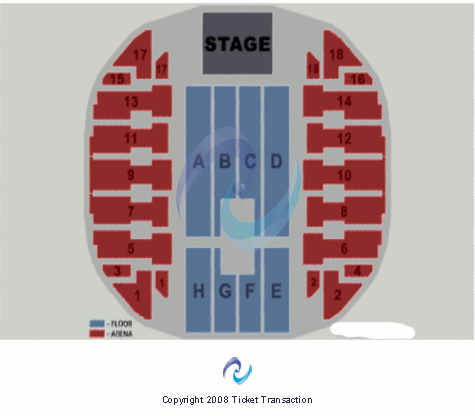 Brown County Veterans Memorial Arena End Stage Seating Chart